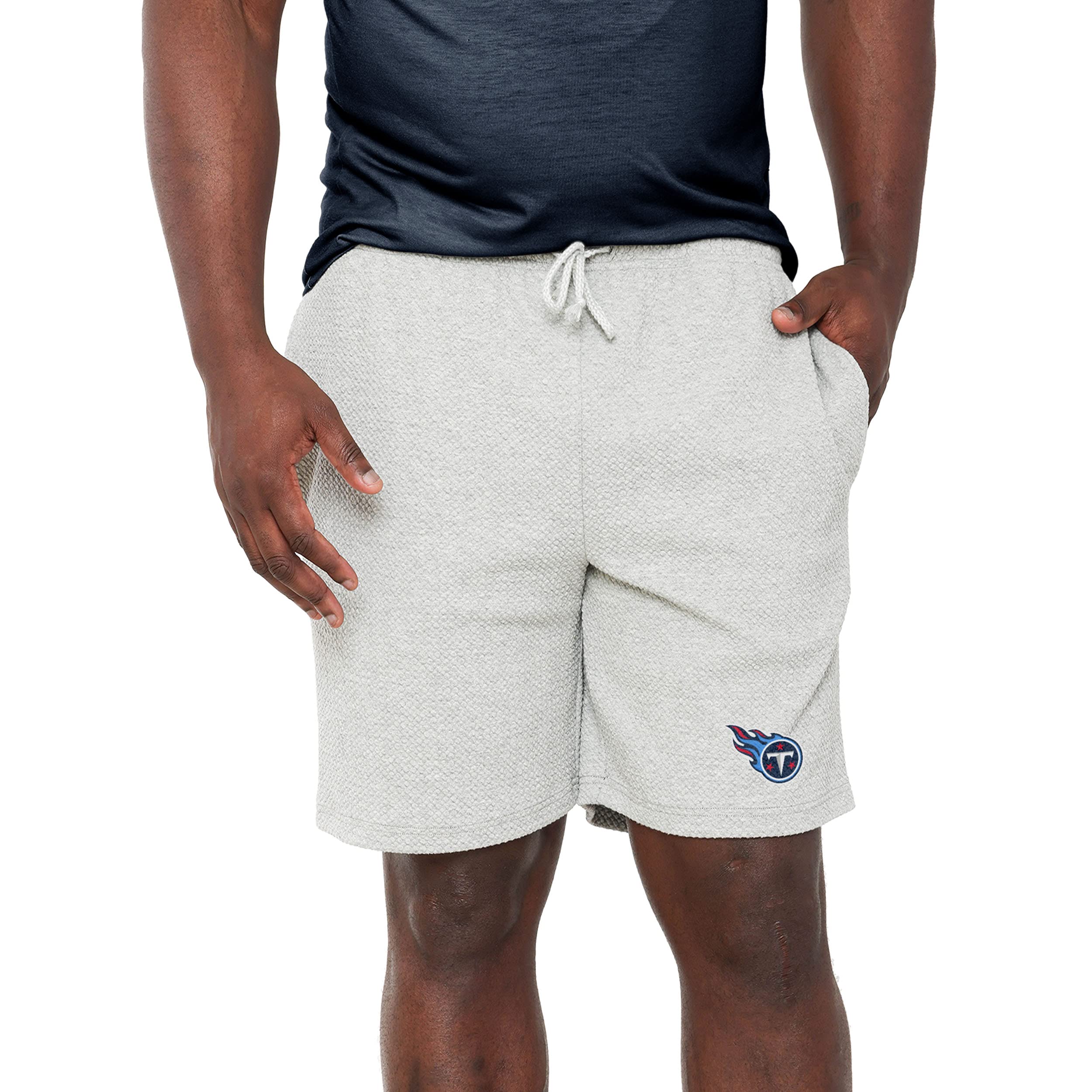 FOCO Tennessee Titans NFL Mens Gray Woven Shorts - XXL