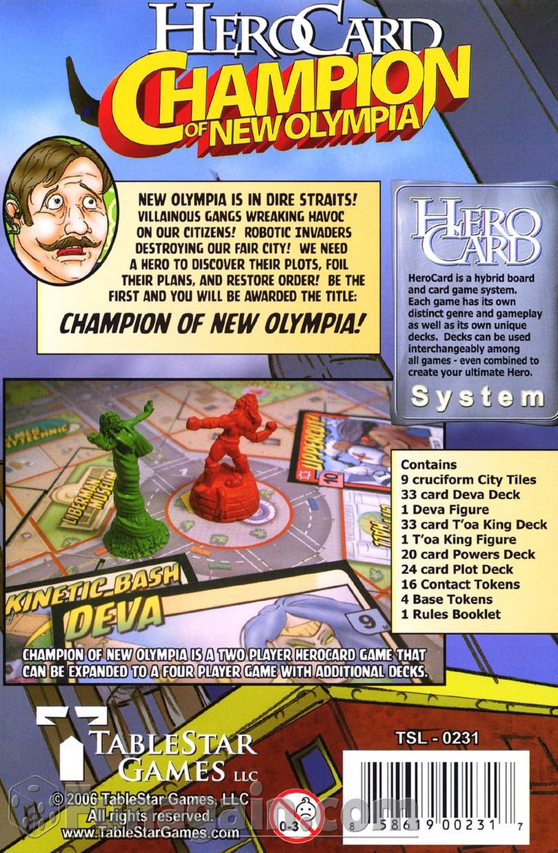 Amazon Com Tablestar Games Herocard Champion Of New Olympia Toys Games Amazon Com Tablestar Games Herocard Champion Of New Olympia Toys Games
