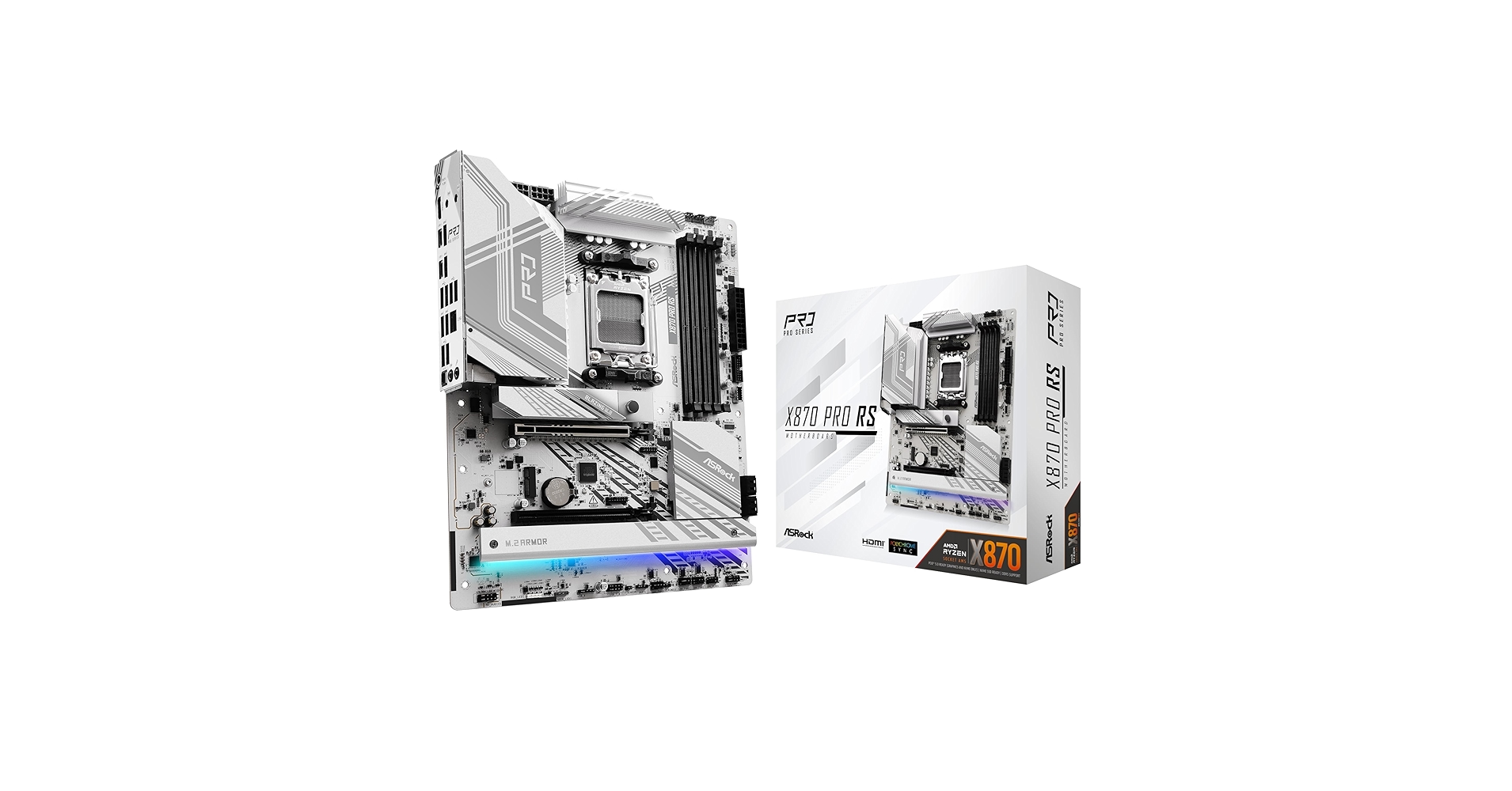 ASRock PRO RS+ Ryzen 7 8700F,メモリ64G Amazon.com: ASRock B550 PRO4 ATX Motherboard with AMD Ryzen