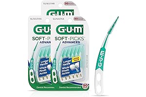 GUM Soft-Picks Advance Dental Picks: Your Gateway to Optimal Tooth Cleaning