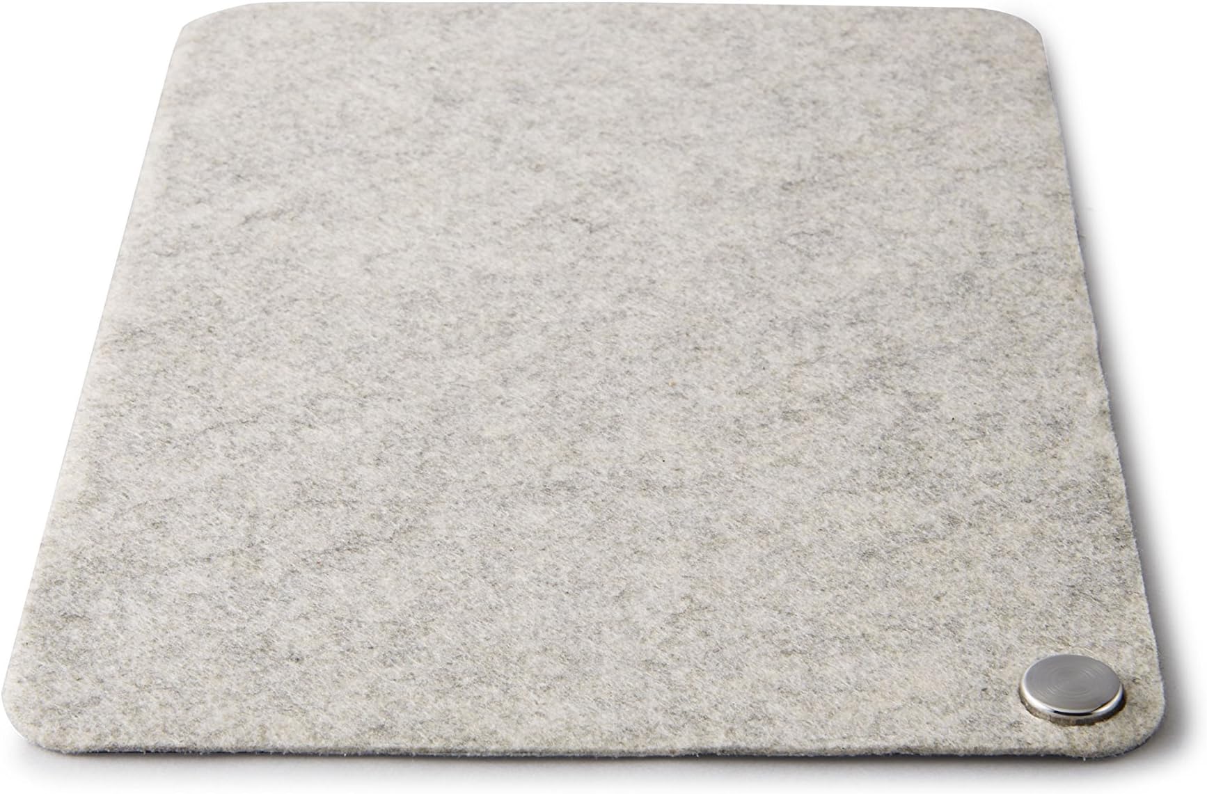 NuAns MAGMAT - Desk Organizer Mat with Magnetic Cable Holder - White - Magnet Works with Apple Genuine Lightning Cable, May not Work with 3rd Party Cable - Japanese Designed Brand - Ideal for Gift