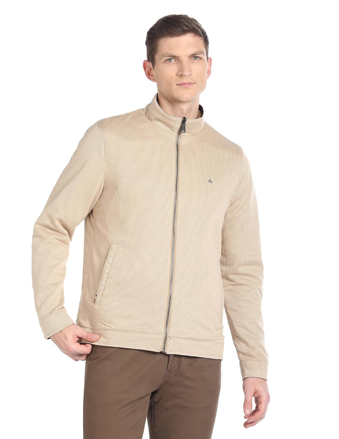 Arrow Men’s Polyester Crop A-Line Coat Arrow Men’s Polyester Crop A-Line Coat