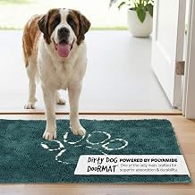 Dog Gone Smart Dirty Dog Doormat Runner - Petrol, 2 ft 6-in x 5 ft