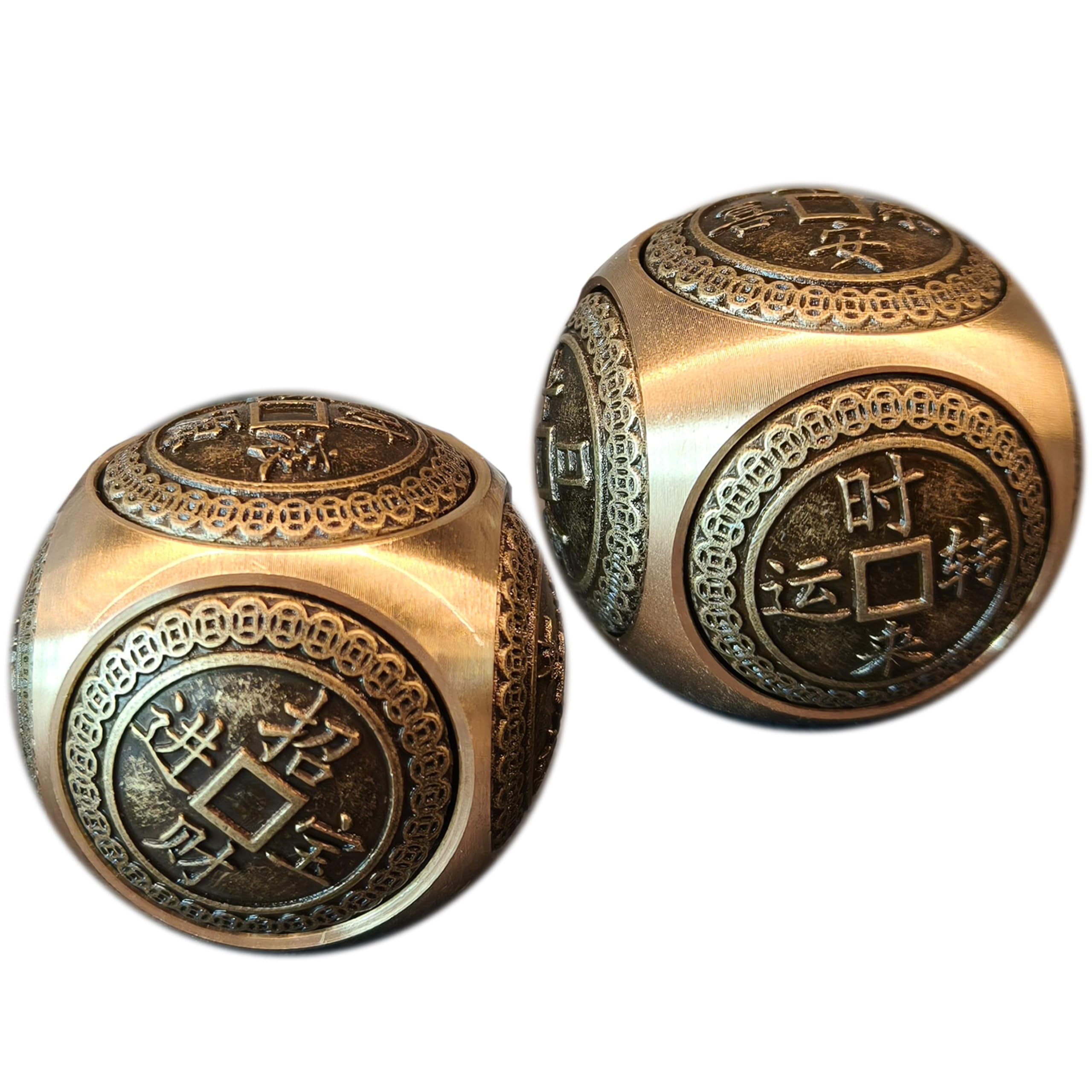 風鈴 CHINESE IRON BALL 風鈴 CHINESE IRON BALL Shouxing Vtg Chinese