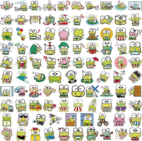 Miniatura 7 de 100 calcomanías de dibujos animados kawaii, calcomanías de vinilo impermeables para laptop, botellas de agua, patineta, guitarra, niños, niñas,