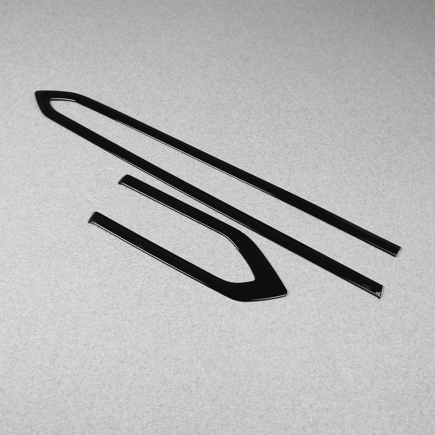 Beautost Fit for Subaru New Forester 2025 Door Body Side Skirt Molding Cover Trims ABS (Piano Black)