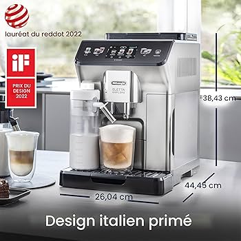 De'Longhi Eletta Explore Machine à expresso avec infusion