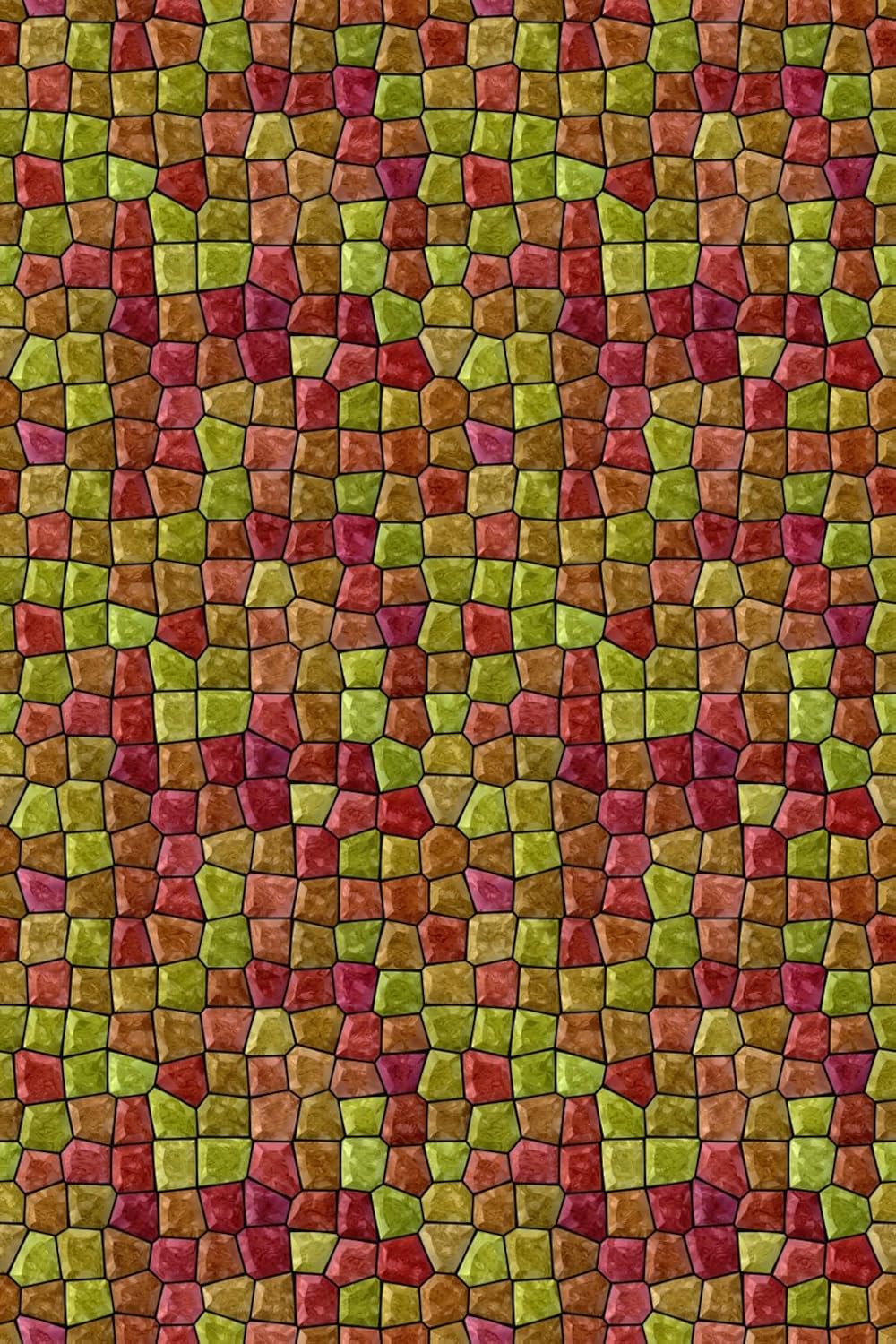 Windowpix 30 x 36 Fall Mosaic Pebbled Pattern Window Film Static Cling Film UV Filtering Energy Saving