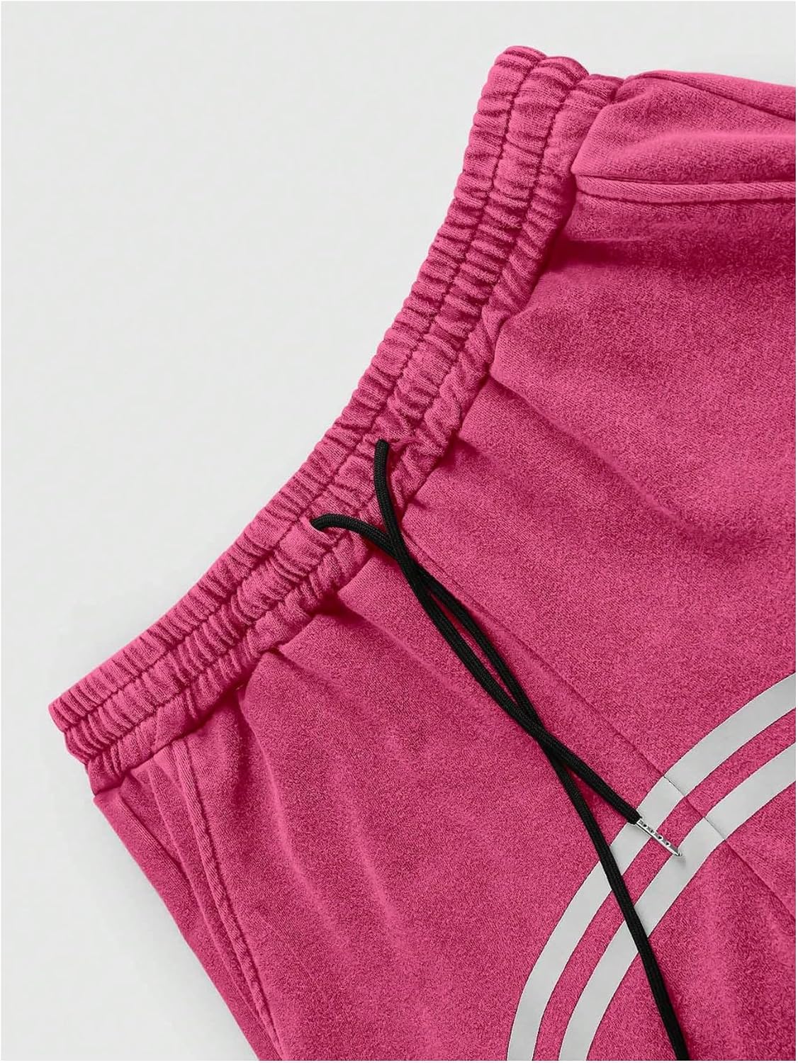 Men's Striped Baggy Sweatpants Y2k Wide Leg Pants Drawstring Graphic Track Pant with Pockets Streetwear - Image 4