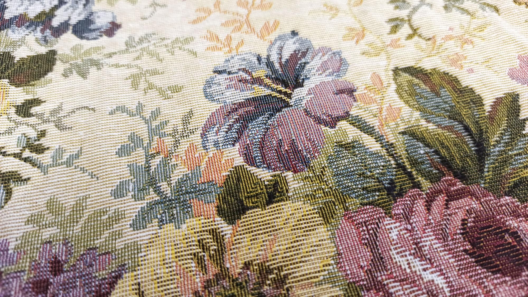 Tovaglia ALBA Gobelin Jacquard Fiori Classico 140x240 cm