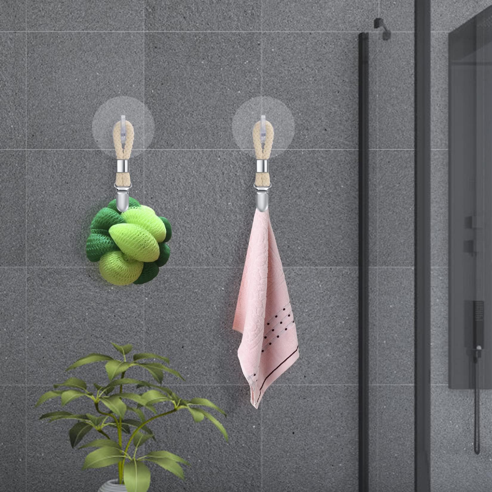 DOLASO Pince à Serviette, Accroche Torchon, Pince à Suspendre Pour