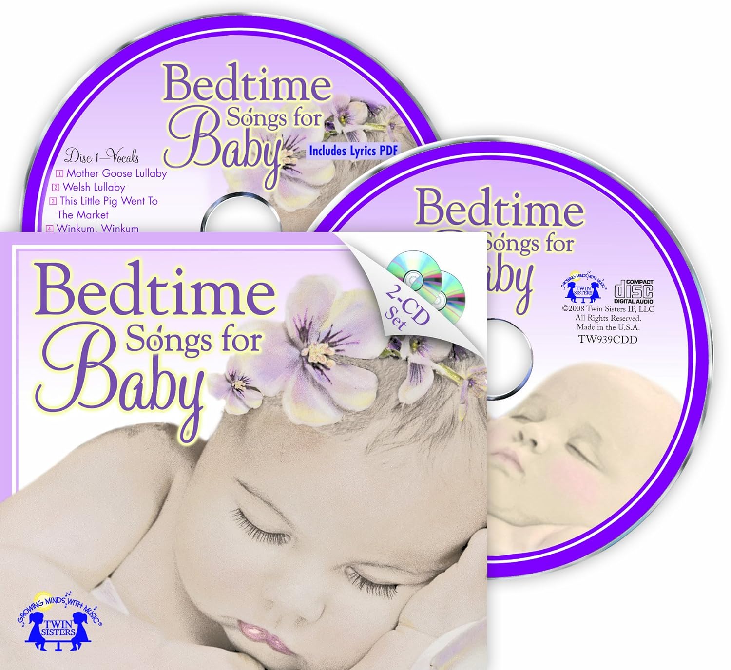 Buy Bedtime Songs for Baby 2CD Set Online at Low Prices in India