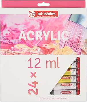 Talens Art Creation – Akrilik boya seti – 24 tüpler her biri 12 ml