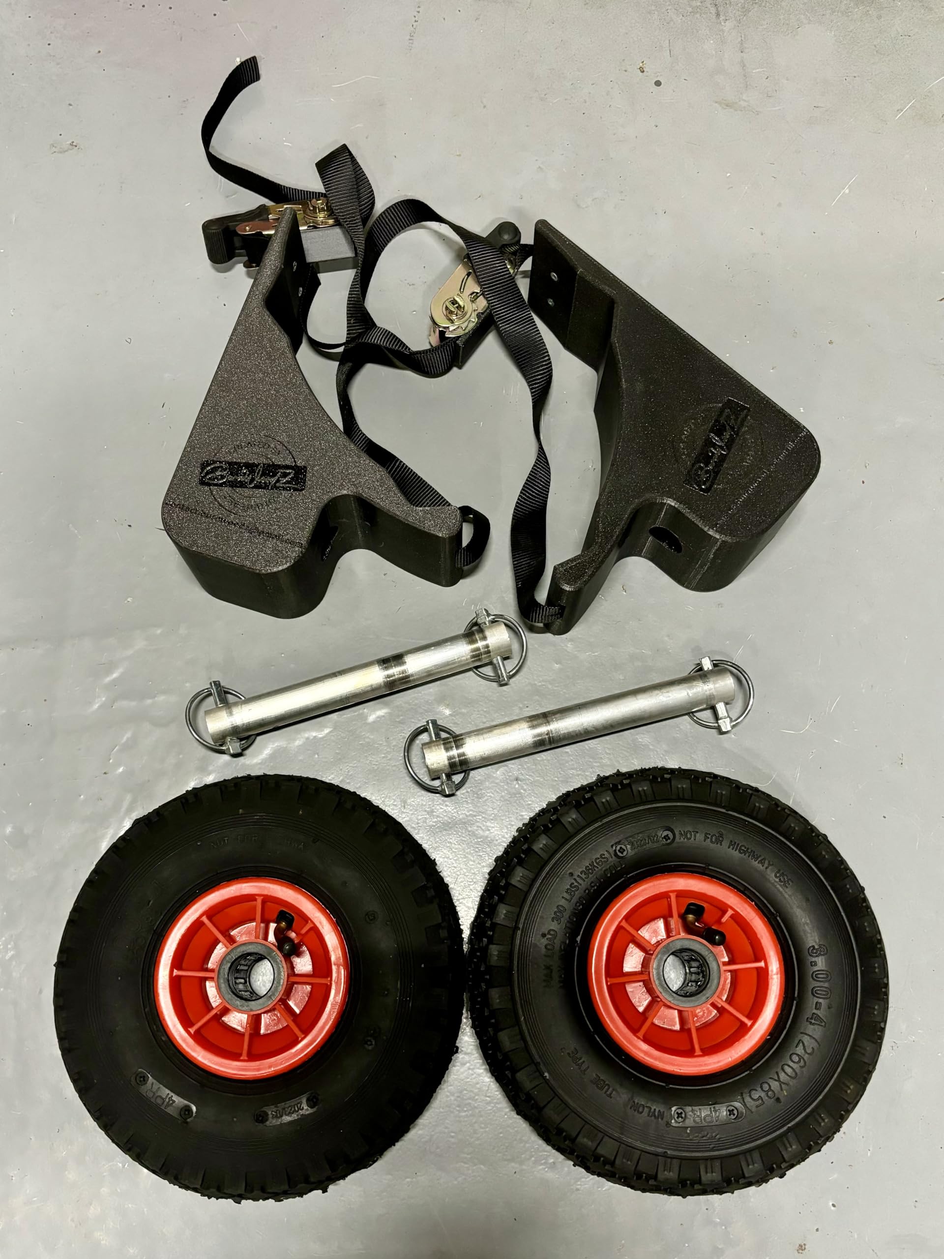 Générique Kit Roues Float Tube FLTB9 CAPERLAN