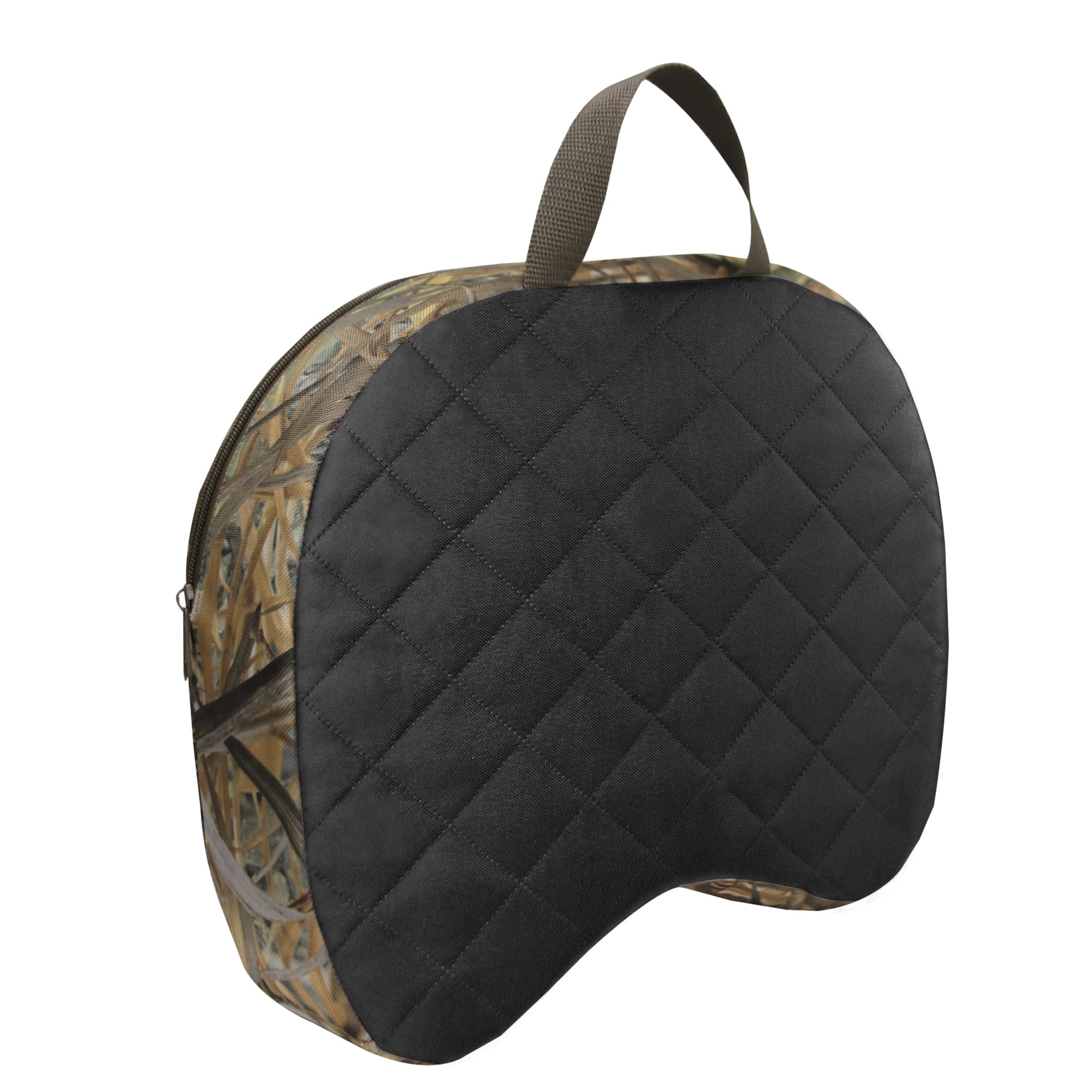 Tragbares Jagd-Sitzkissen, konkaves Design, dickes Stadion-Sitzkissen, schmutzabweisend, leicht, Outdoor-Kissen, für Camping, Jagd, Angeln usw.