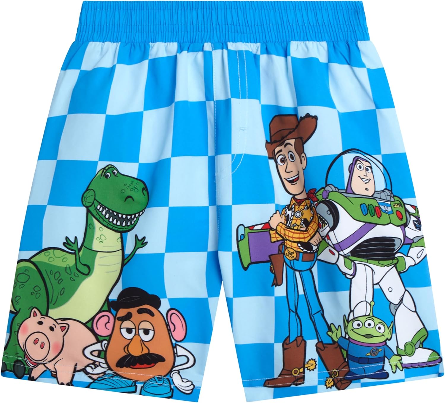 Disney Boys Swim Set - 2 Piece Lightweight UPF50+ Boys Summer Set - Short or Long Sleeve Swim Shirt & Swim Trunks for Boys