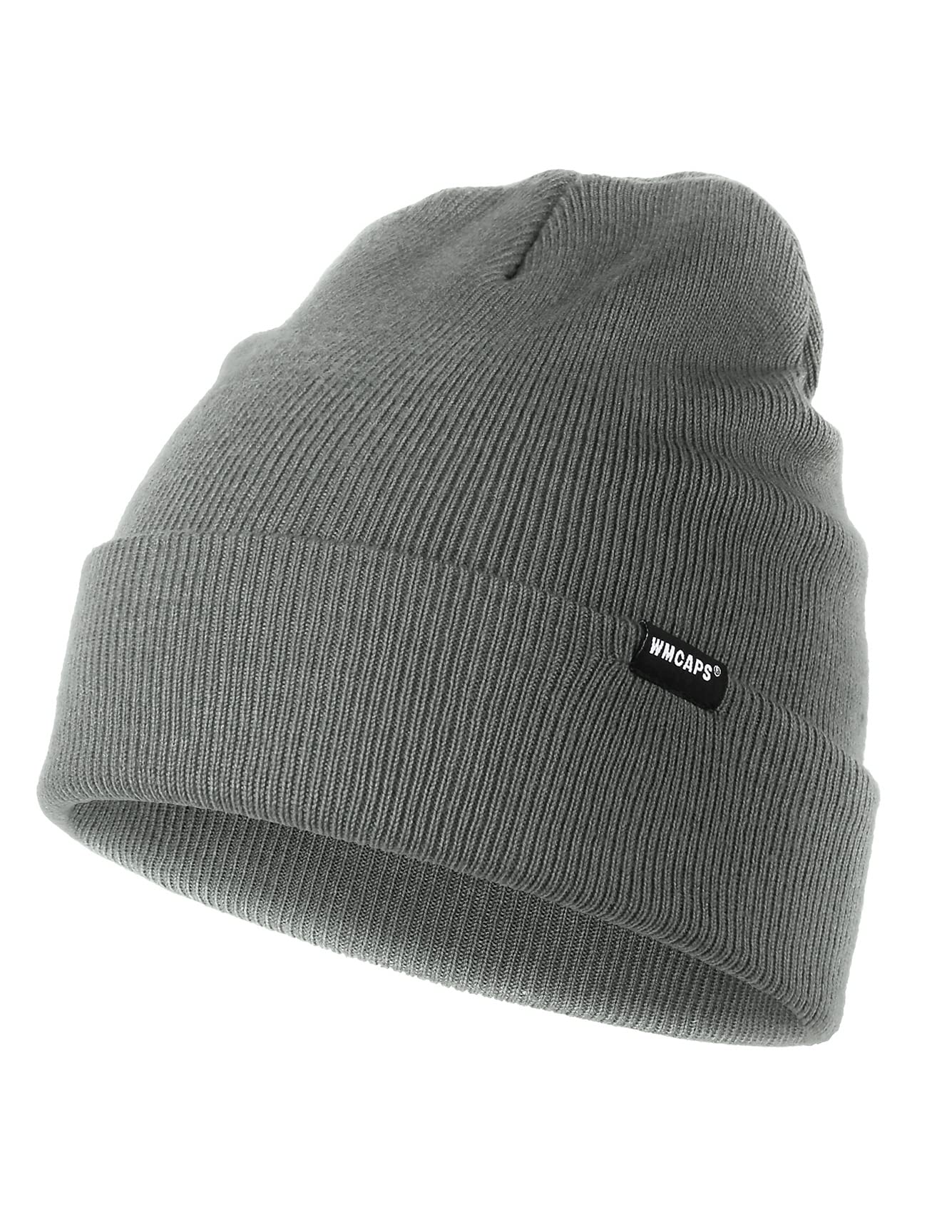 Beanie for Men, Warm and Comfortable Classic Cuffed hat for Women, Soft and Stretchable Wooly Hat in Winter, Gift for Men/Dad