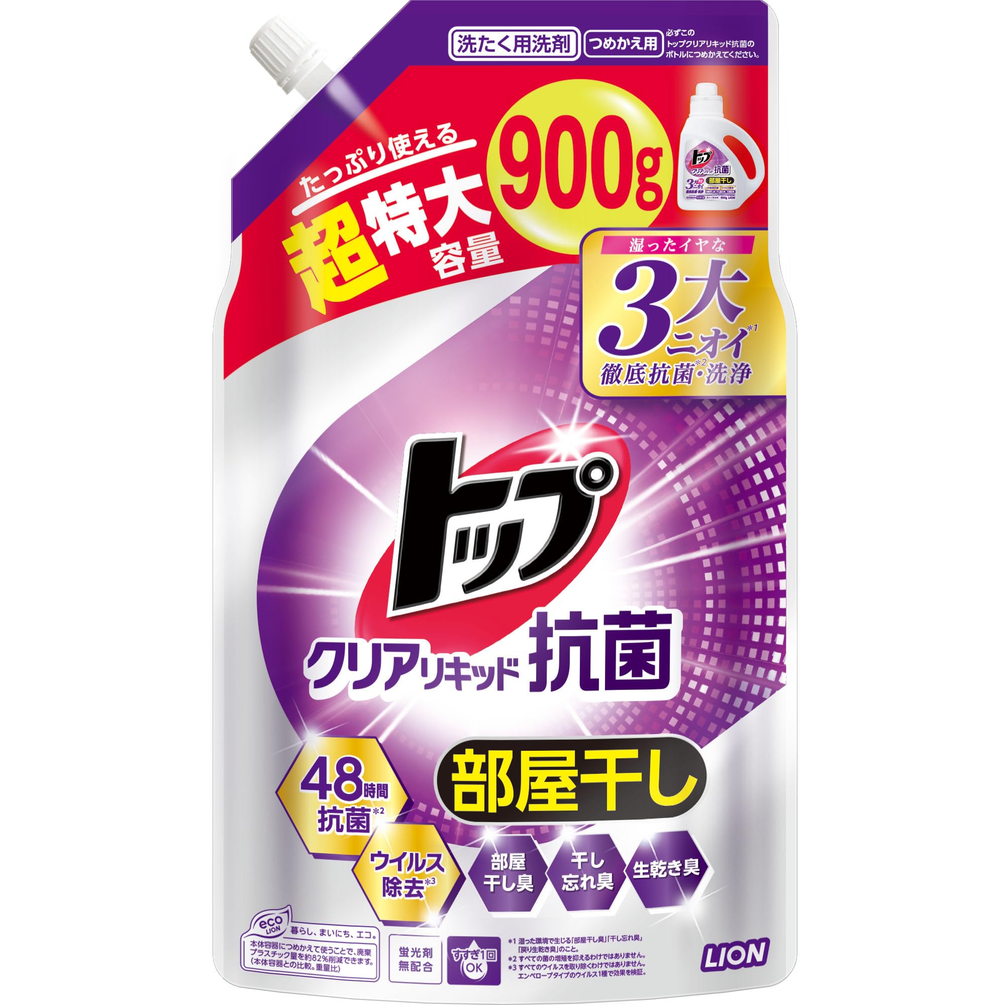 Amazon.co.jp: Top Clear Liquid Antibacterial Refill Extra Large
