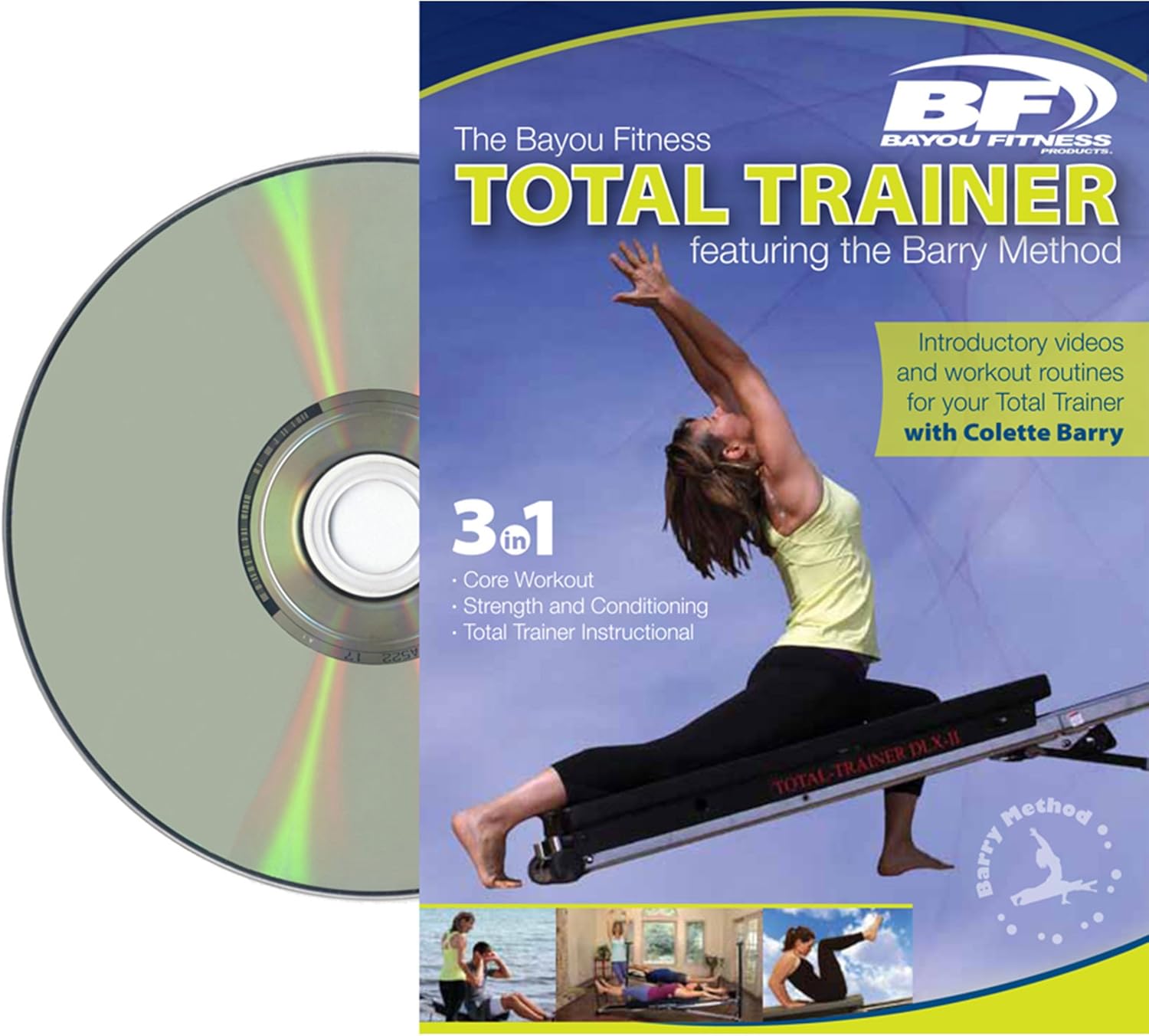 Bayou Fitness Total Trainer DVD Featuring the BarryMethod