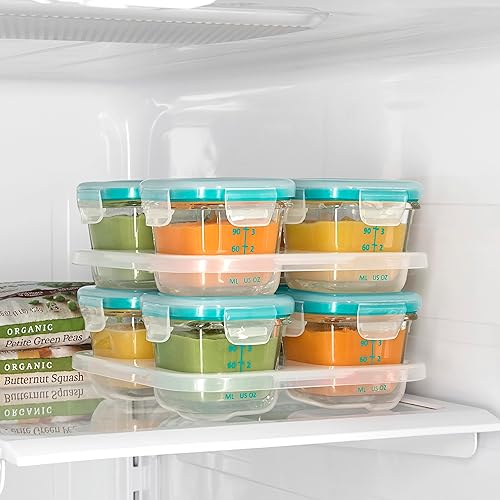 Miniatura 4 de OXO Tot Juego de bloques de cristal para bebés de 8