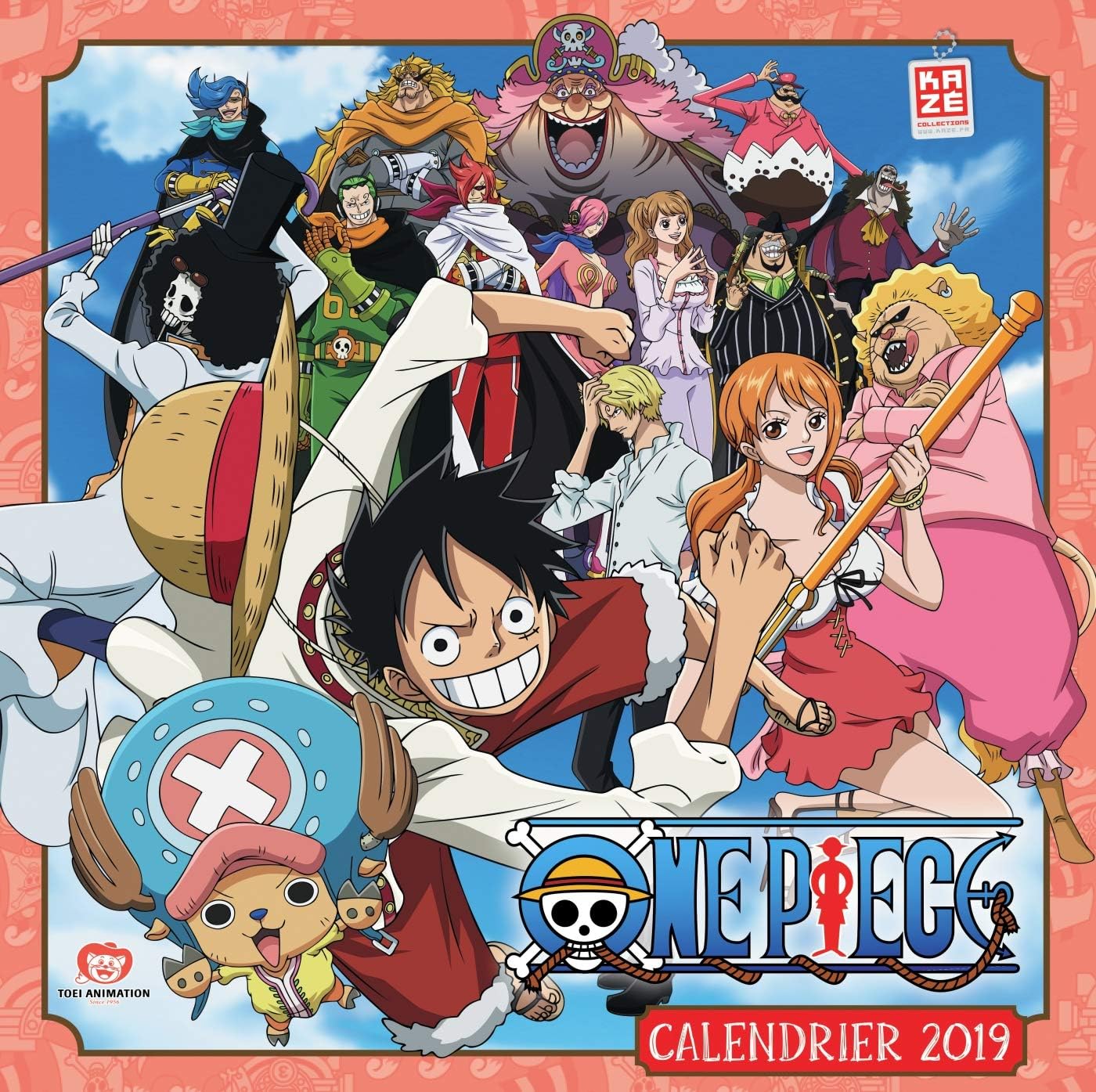2019 One Piece Calendar