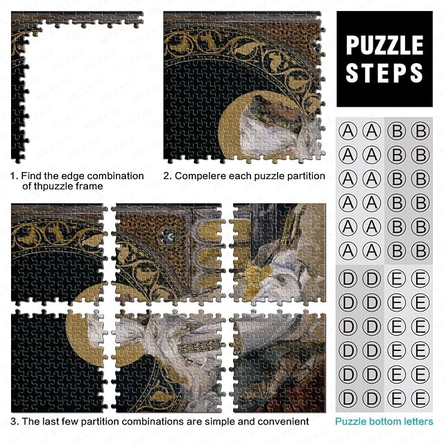 Foto 4 de 7 de Joaquín Sorolla Y Bastida Puzzle De 1000 Piezas, Puzzles para Adultos, Rompecabezas Imposibles