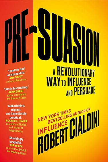 Pre-suasion