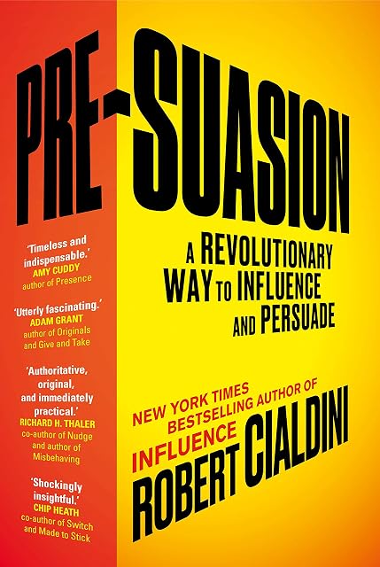 Portada de Pre-suasion