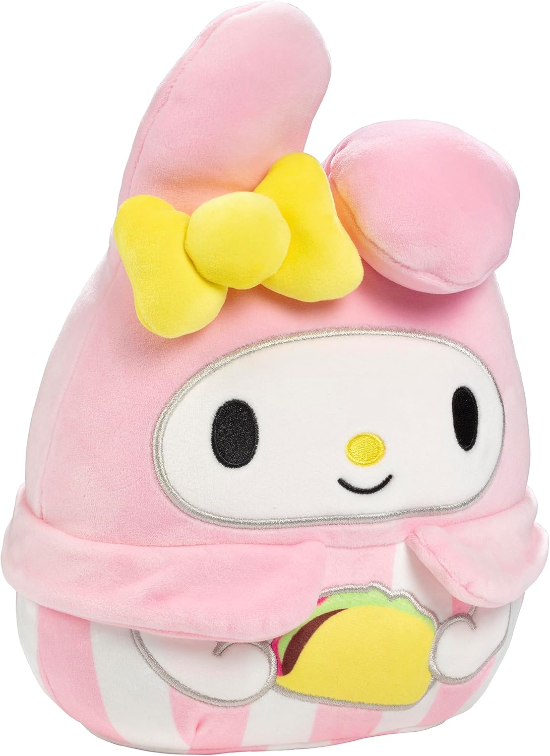 Squishmallows 8" My Melody with Taco Food Truck Series Plush - Official Kellytoy - Collectible Soft & Squishy Sanrio Hello Kitty Stuffed Animal Toy - Gift for Kids, Girls & Boys - 8 Inch
