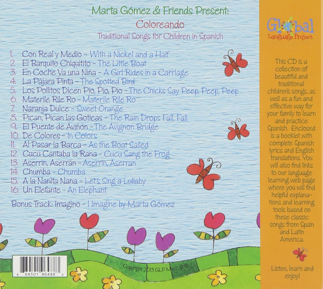 Canciones tradicionales para niños en español Coloreando
