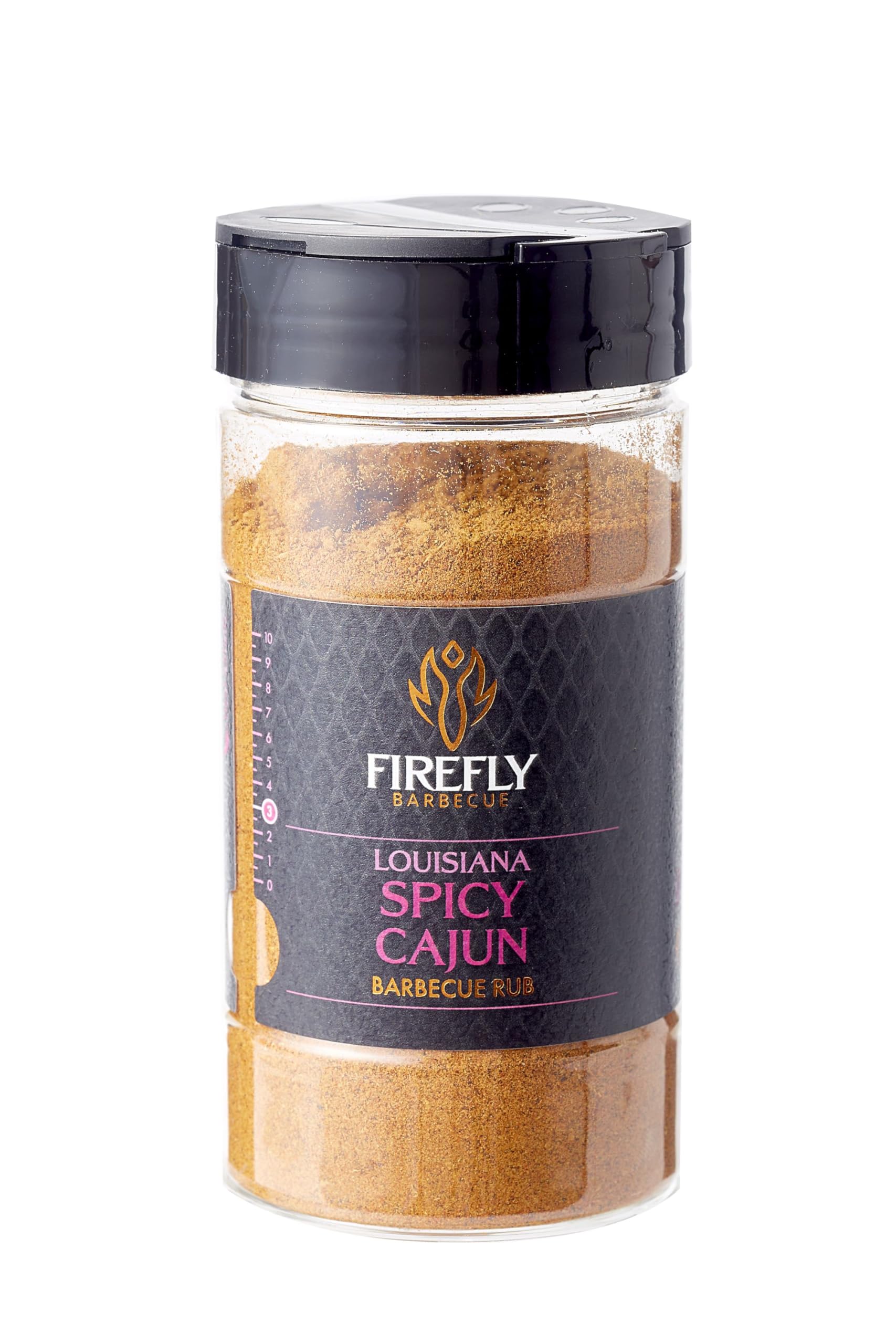 Firefly BBQ Louisiana Cajun Rub - Authentic Cajun Flavors for Your Culinary Adventures 300ml