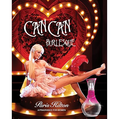 Miniatura 2 de Paris Hilton Can Can Can Burlesque Body Mist Fragancia para mujer, juguetona y coqueta, aroma afrutado y floral con notas de clementina, nectarina,