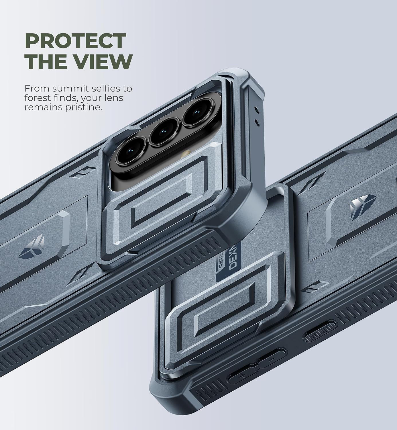 Dexnor for Samsung Galaxy A37/A36 5G Case with Magnetic Slide Camera Cover image 3