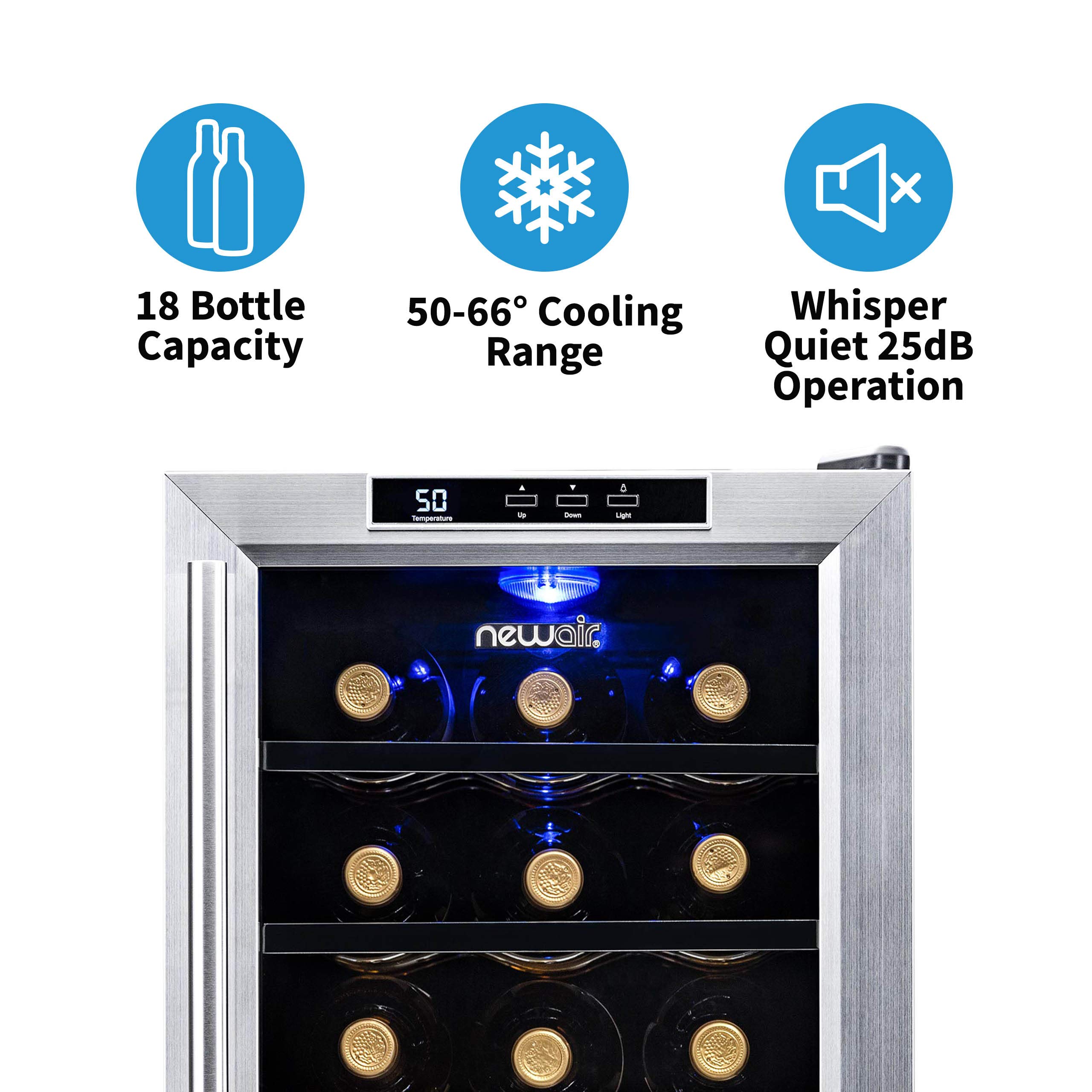 newair thermoelectric wine cooler