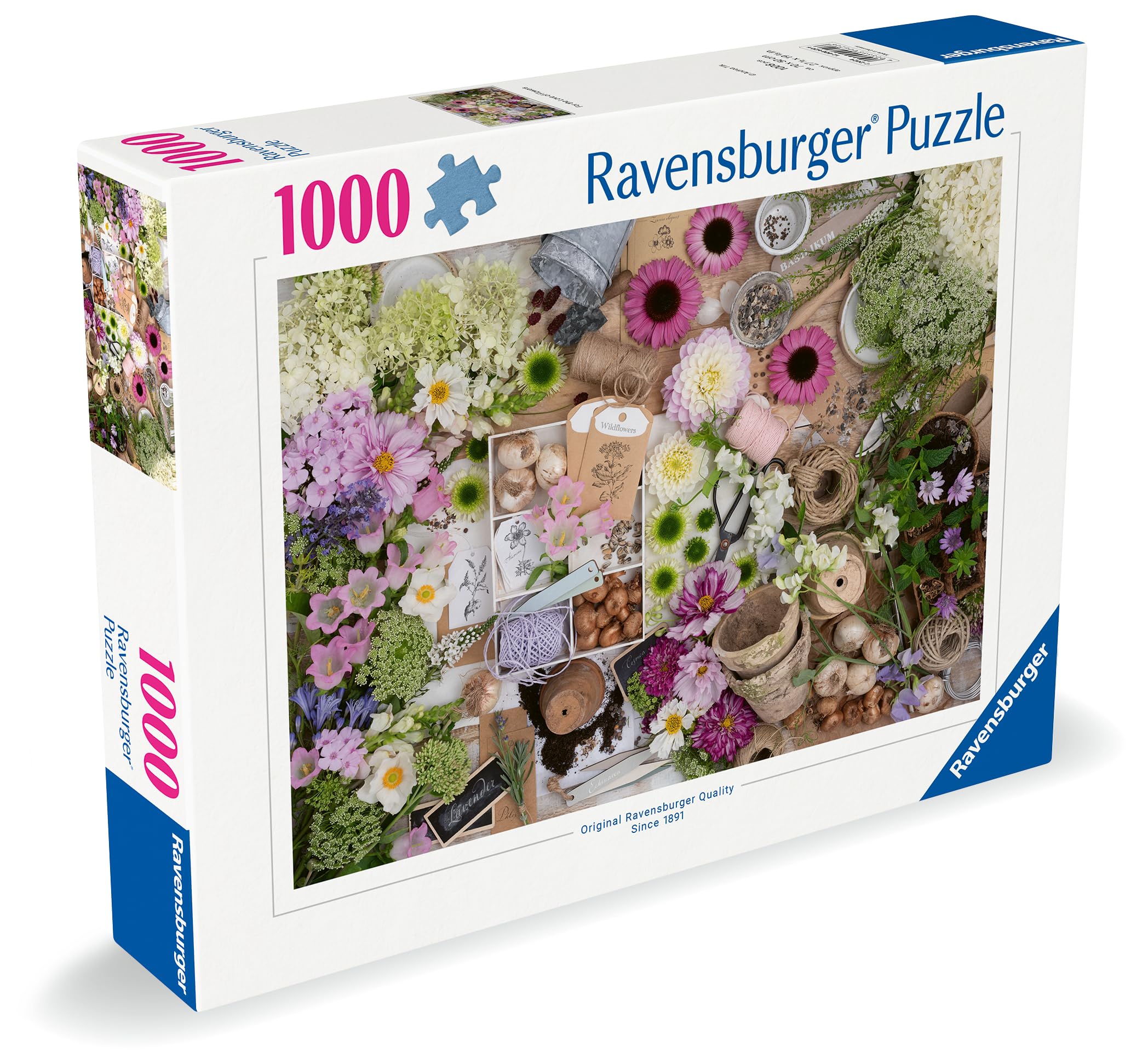 Ravensburger 12000620 - Colorful Floral Love - 1000 pieces jigsaw puzzle - Puzzle for adults and kids age 14 years up, flower jigsaw - Image 2