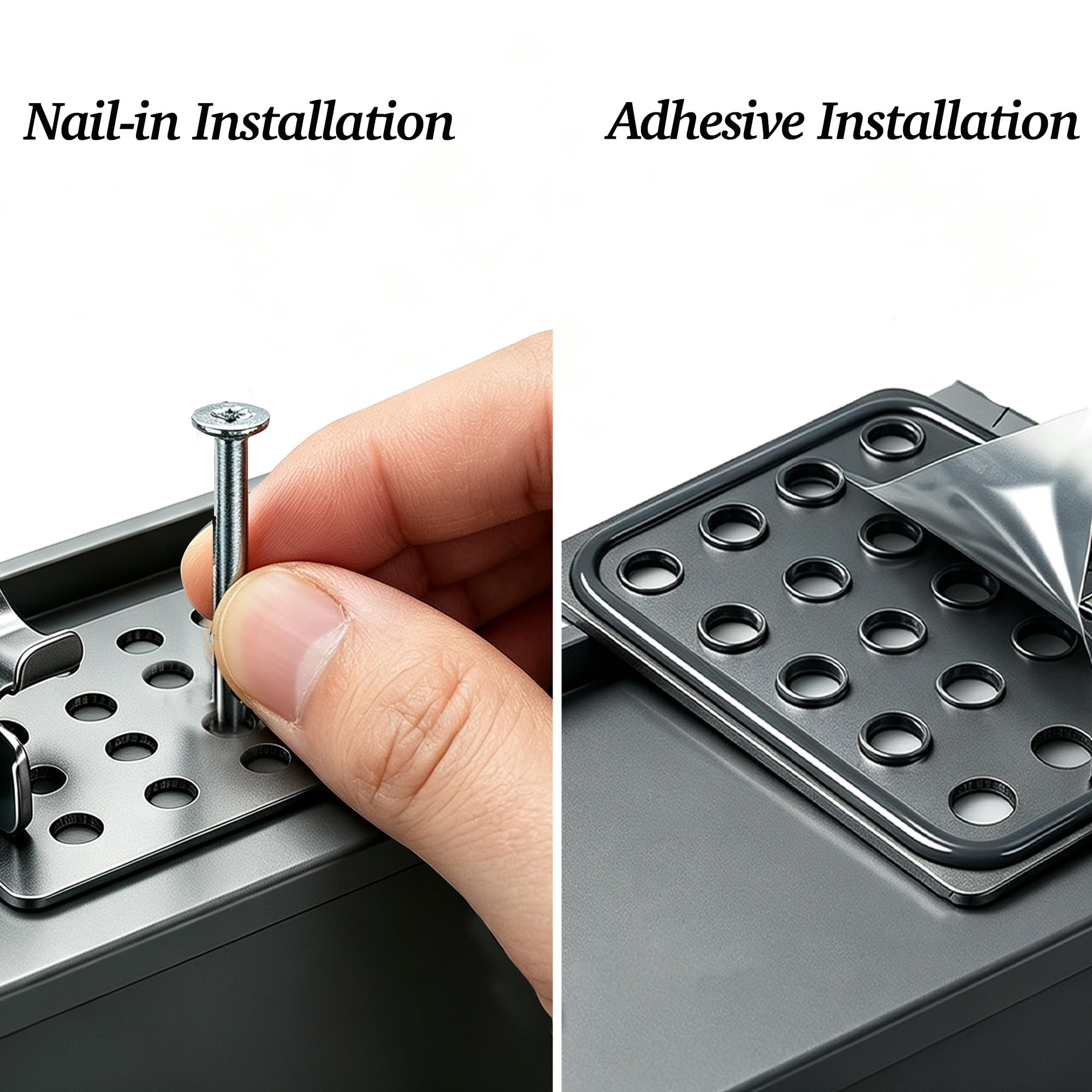 Confezione da 50 clip per tetto, clip per cavi riscaldanti antigelo, clip in alluminio per fissaggio a nastro termico per diga di ghiaccio, clip universali per cavi esterni per protezione grondaie