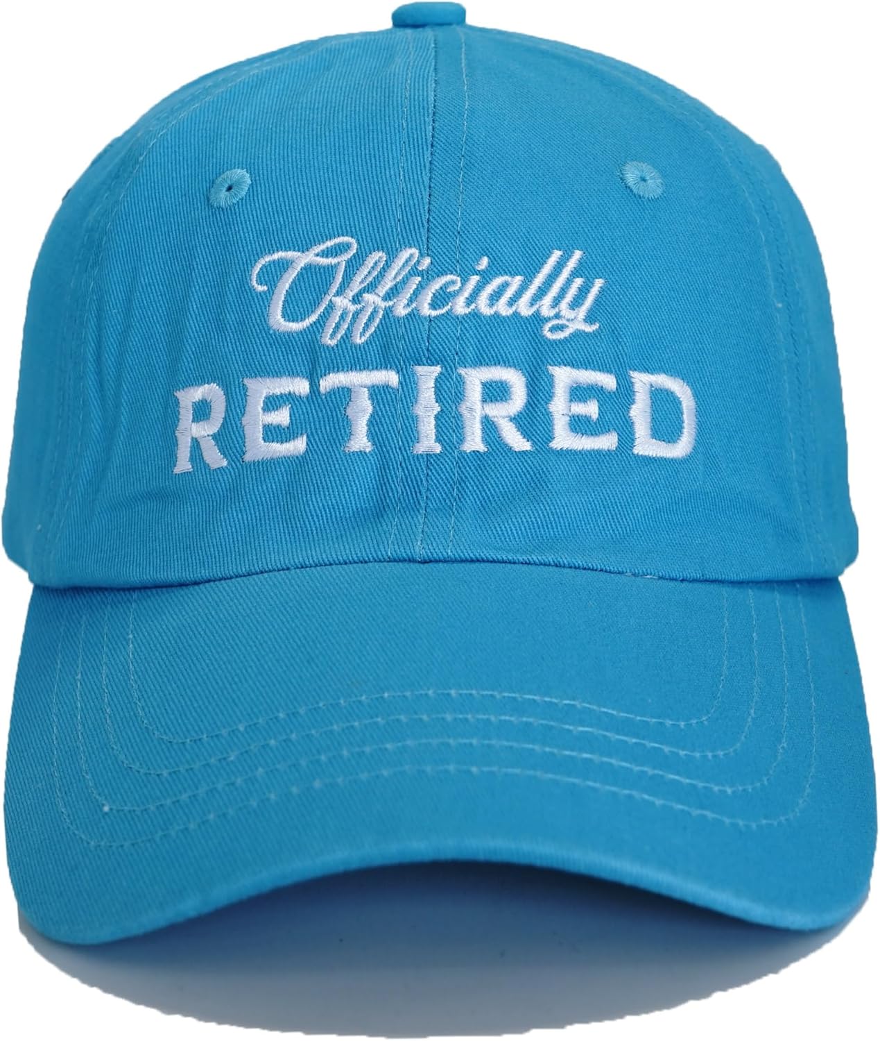Officially Retired Hat for Men Women Ritirement Gift, Embroidered Not My Problem Anymore Baseball Cap - Image 2