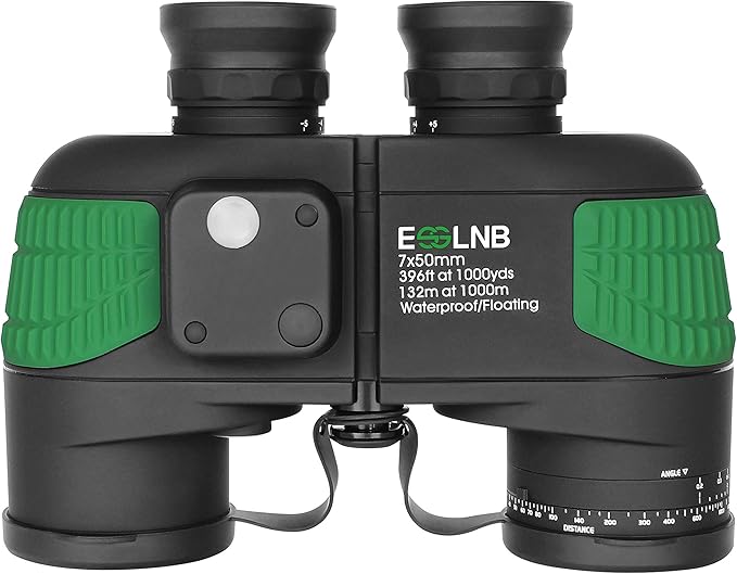 ESSLNB 7X50 Marine Binoculars IPX7 Waterproof Binoculars