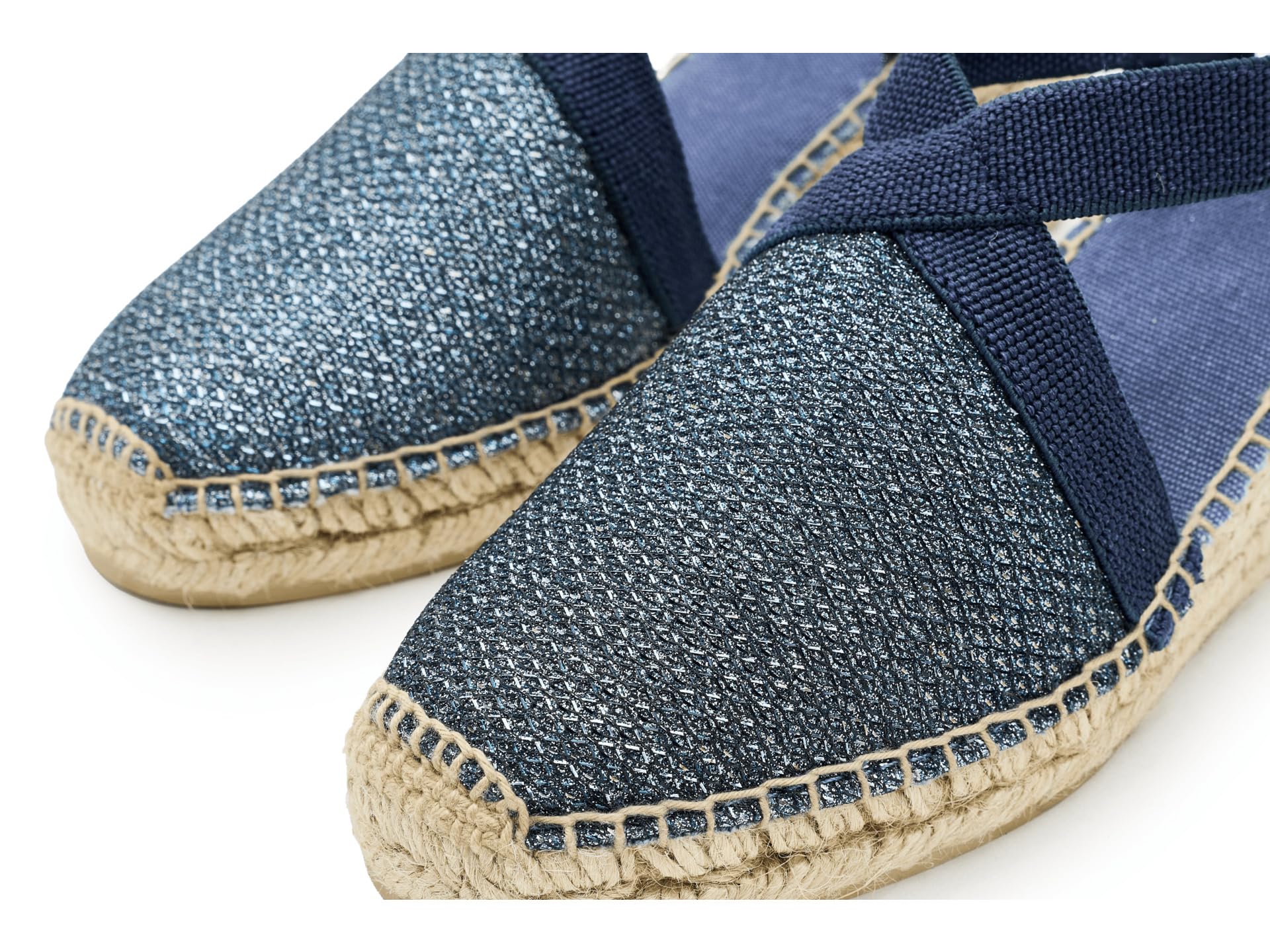 Toni Pons Triton - Espadrillas vegane con Zeppa da Donna realizzate in Tessuto di Cotone.