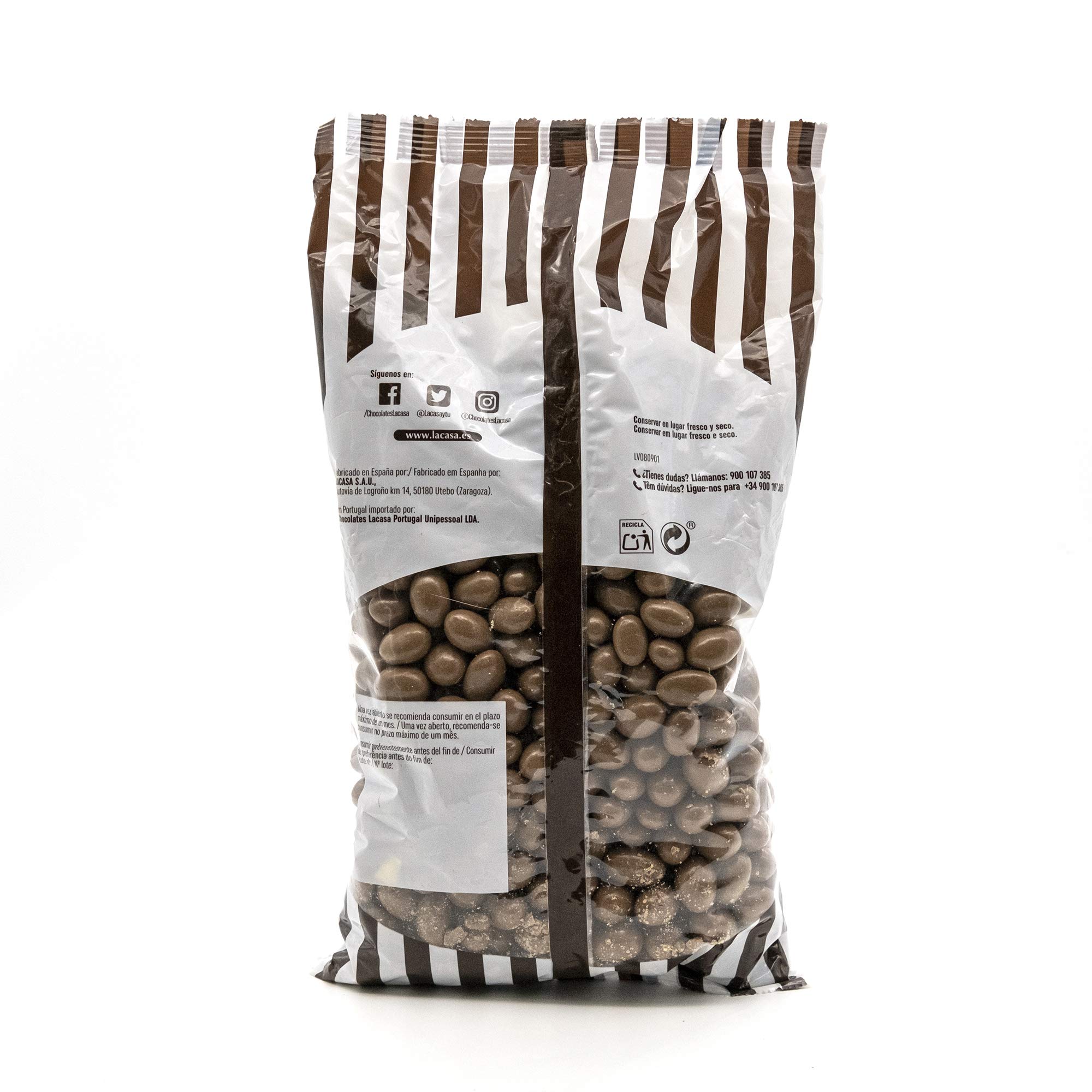 Pistachos con chocolate con leche Lacasa 1 kg