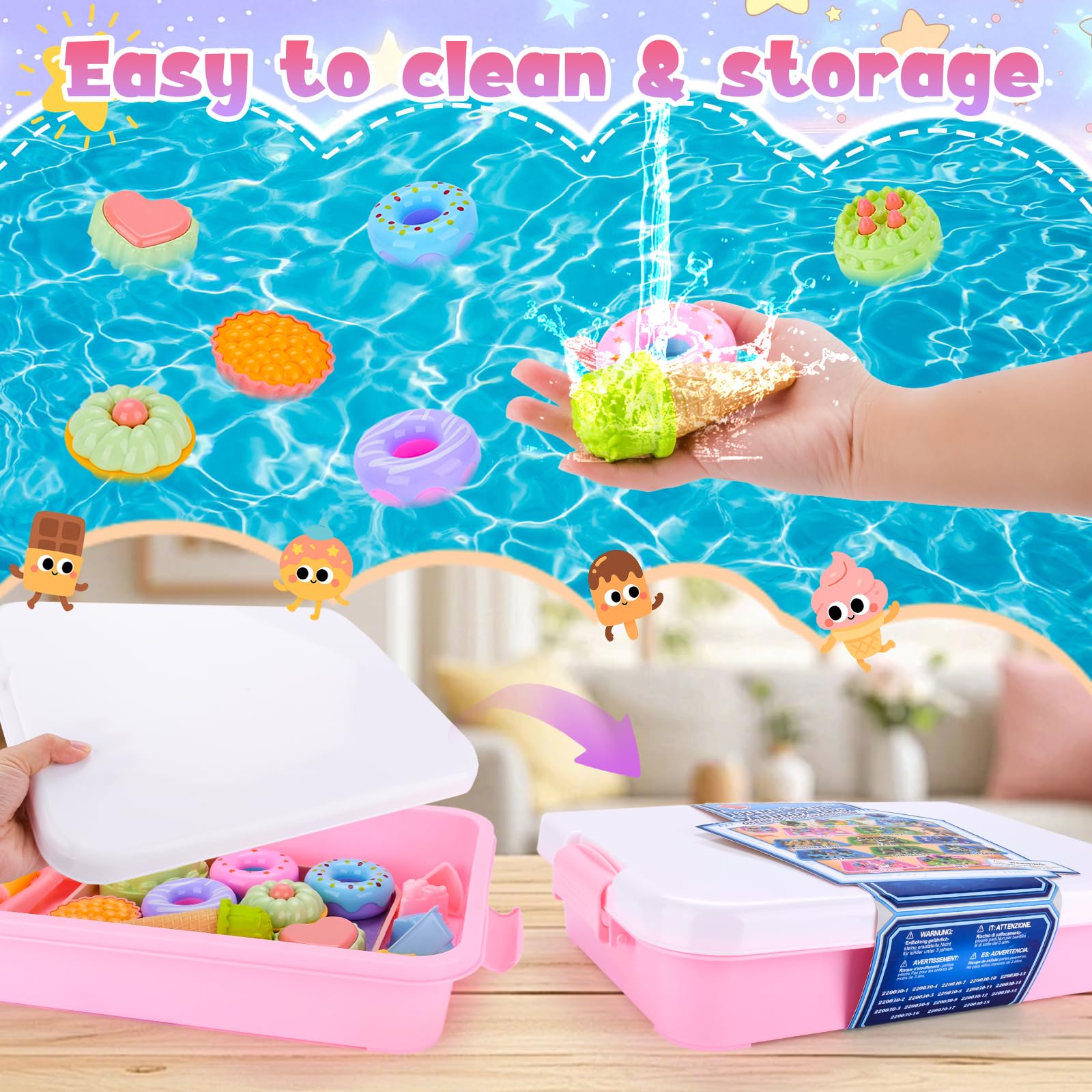 BBWELL Sable Magique Enfant,Jouet Sensoriel de Sable 900g Magic Sand 5 Couleurs,Sables Jouet Kit,Fille Jeu de Sables Kit,Sablees Magique Dessert Kits,Cadeau D'anniversaire Enfant de 3+ Ans