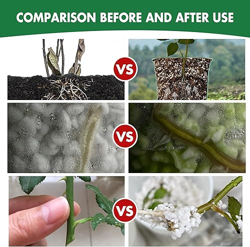 Miniatura 6 de Aclaener Perlita orgánica de 2 cuartos de galón para plantas, mezcla de acondicionador de aditivo natural para suelos hortícolas, mejora el drenaje