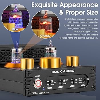 Amazon.co.jp: Douk Audio X1 Bluetooth 5.0 真空管アンプ MM Amazon.co.jp: Douk Audio X1 Bluetooth 5.0 真空管アンプ MM