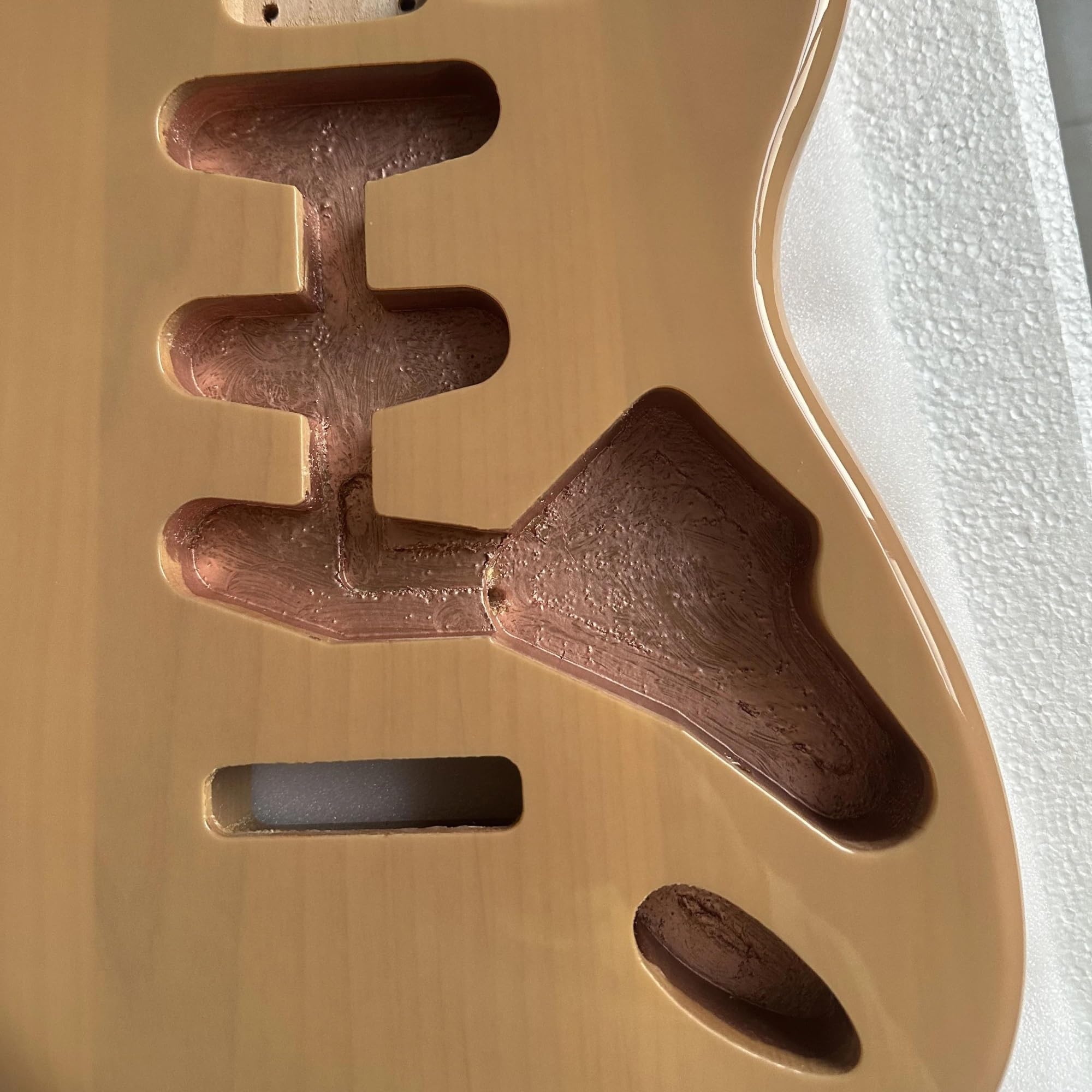 Fai da te Corpo Della Chitarra Durevole Corpo Per Chitarra Elettrica Adatto A Principianti E Professionisti Da Suonare