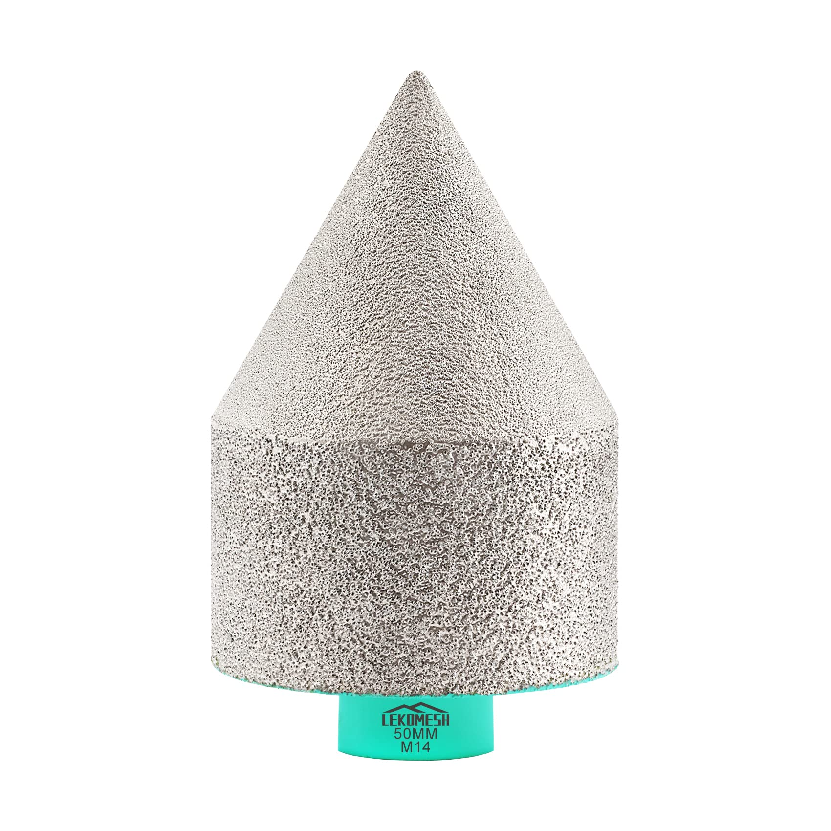 Fraises à Chanfrein Diamantées 50mm x M14 - LEKOMESH Fraise Diamantée Pour Chanfrein Amplification Façonner Trous Existants Pour Porcelaine,Tuiles,Céramique,Granit,Marbre