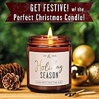 Vista 20 de Mulled Cider Candle, Fall Candles I Apple Cider Candle w/Cinnamon & Nutmeg - Infused w/Essential Oils I Mulled Cider Fall Scented Candles (Soy) for