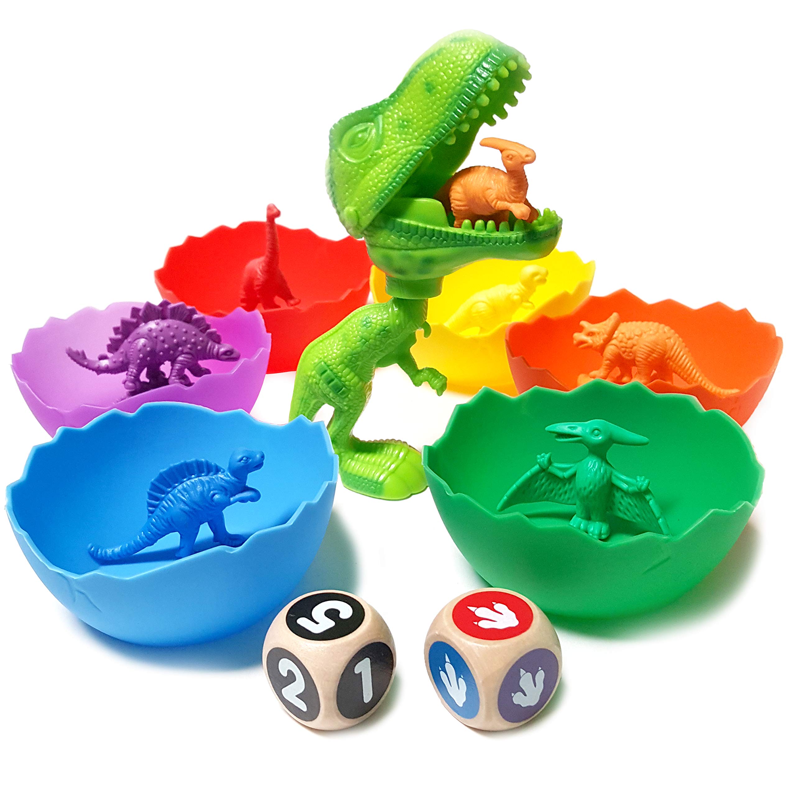 Buy Jumbo Sorting Counting Dinosaurs Matching Game Educational 