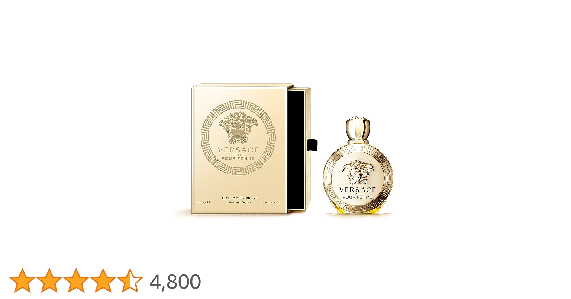 新品未開封　VERSACE　ヴェルサーチェ エロス オードトワレ 100ml VERSACE 【並行輸入品】ヴェルサーチェ エロスフェム