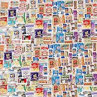 Vista 8 de 100 Count Snacks Variety Pack Gift Box- Huge Snack Care Package- Delicious Individually Wrapped Snack Box for Adults, Kids, College Students