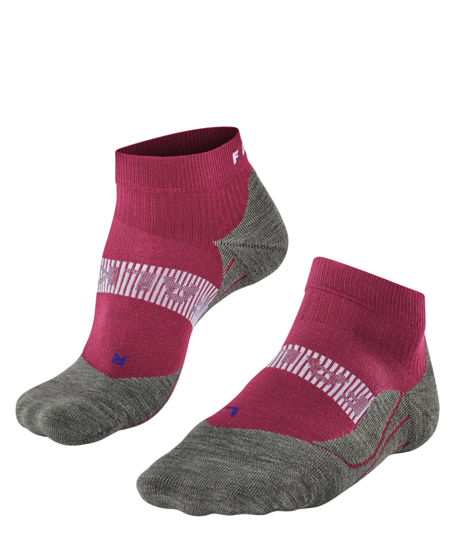FALKE Damen RU4 Cool Short Laufsocken atmungsaktives schnelltrocknendes Funktionsmaterial mittelstarke Polsterung antiblasen kühlend kurz vegan zum Sport Jogging Running 1 Paar